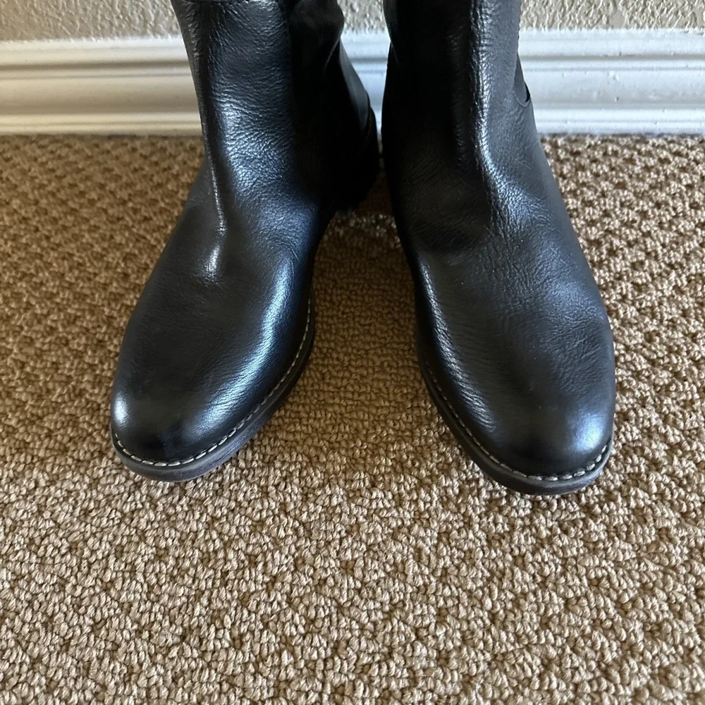 NEW  $275 Franco Sarto Meyer Women's Leather ‎ Boots Size 8